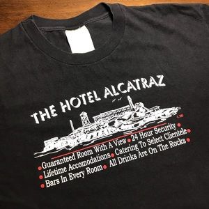The Hotel Alcatraz Vintage Tee Shirt 